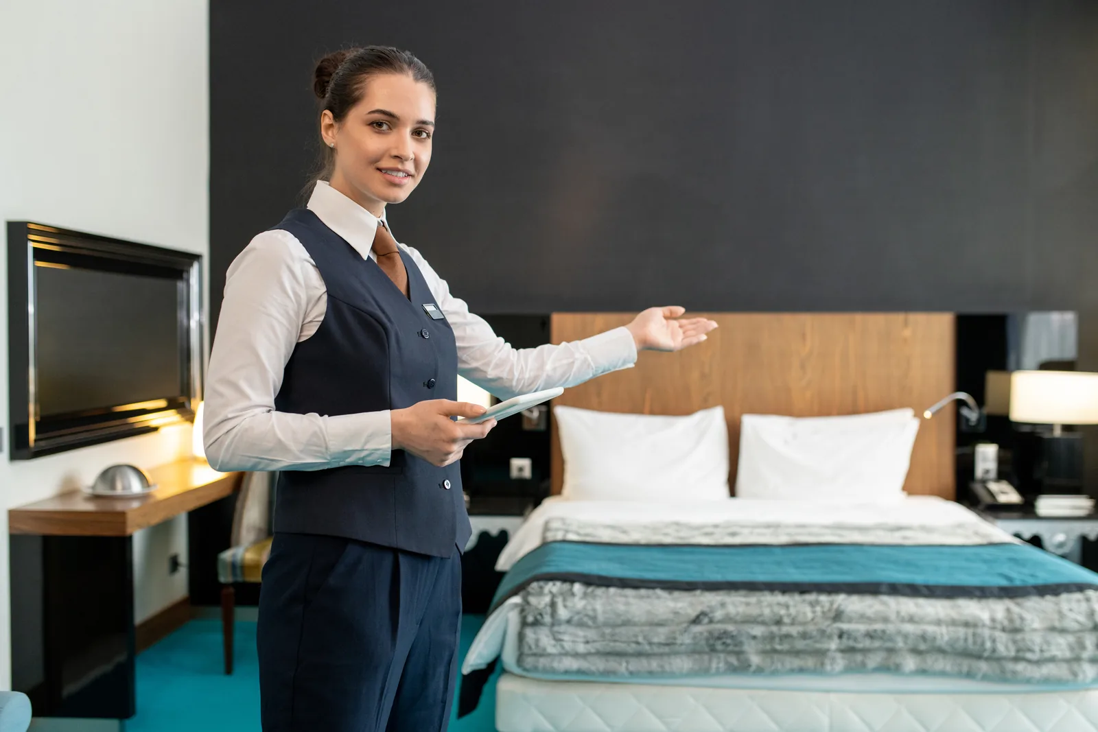 Hotelanlage mit Poolbereich